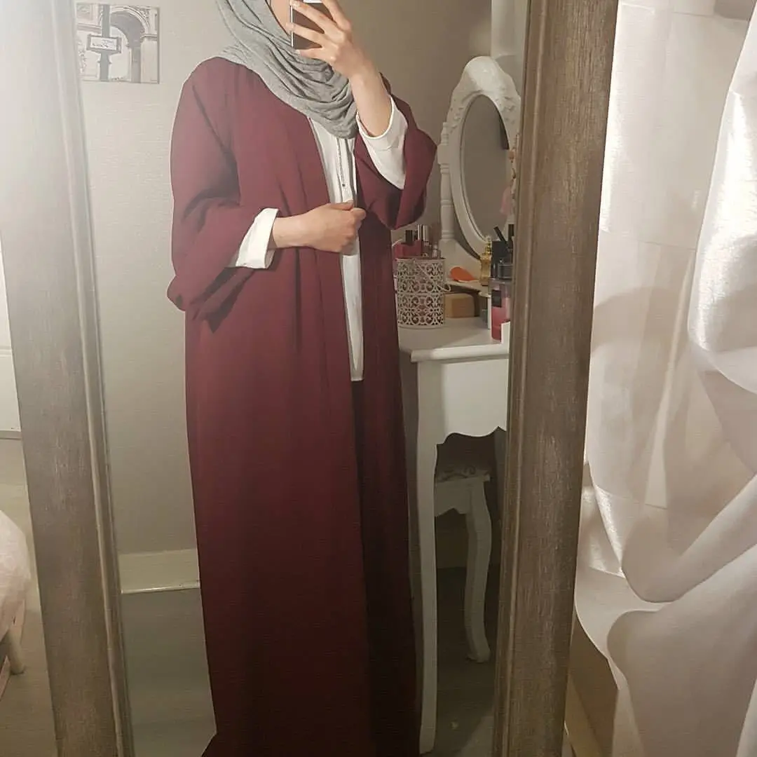Abaya Дубай кимоно кардиган Турция хиджаб мусульманское платье африканские платья Abayas для женщин кафтан ислам женская одежда F8167