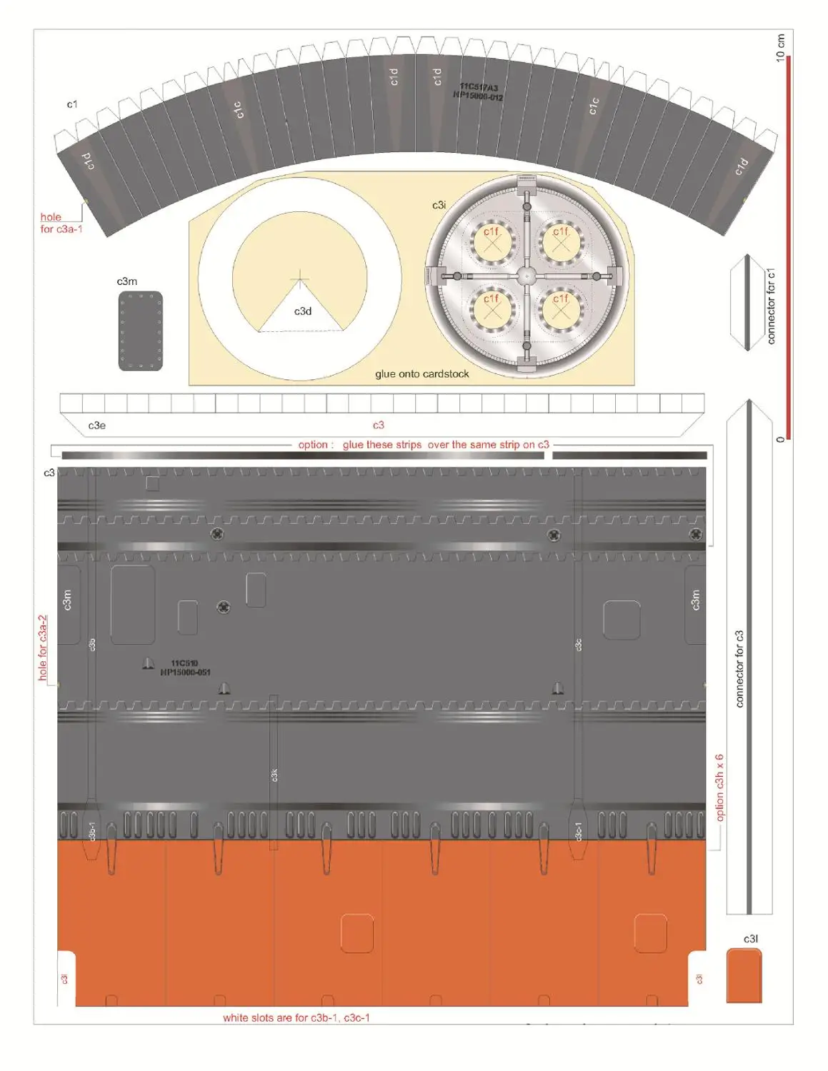 

Paper Craft 1: 48 Russian Soyuz Launch Rocket, about 110cm high, Gagarin's 60-year special edition