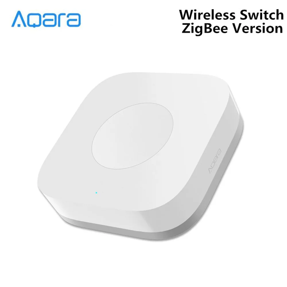 Aqara умный ZigBee беспроводной переключатель интеллектуальное домашнее приложение пульт дистанционного управления через приложение управления V3