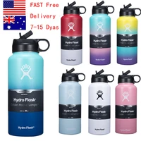 vip new bottles 18oz32oz40oz tumbler double wall vacuum insulated stainless steel vacuum sports water bottle with straw