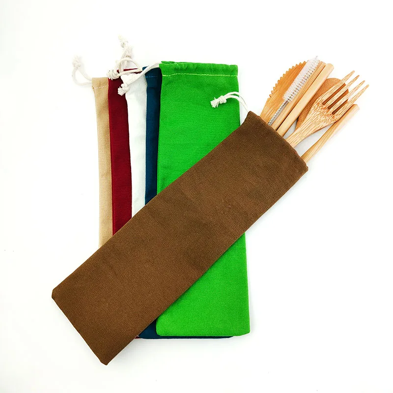 Высококачественные бамбуковые столовые приборы экологически чистые