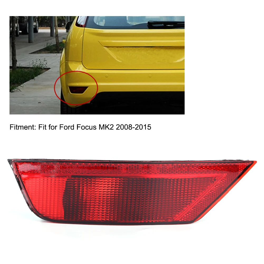 

2023 Left Side Rear Bumper Fog Light 8V4115K273AB Fit for Ford Focus MK2 2008-2015 Car Accessories