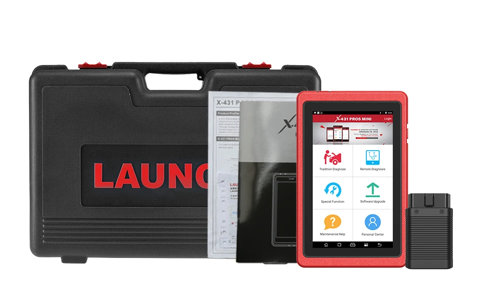 Диагностический инструмент Launch X431 Pro mini obd2 автомобильный диагностический сканер