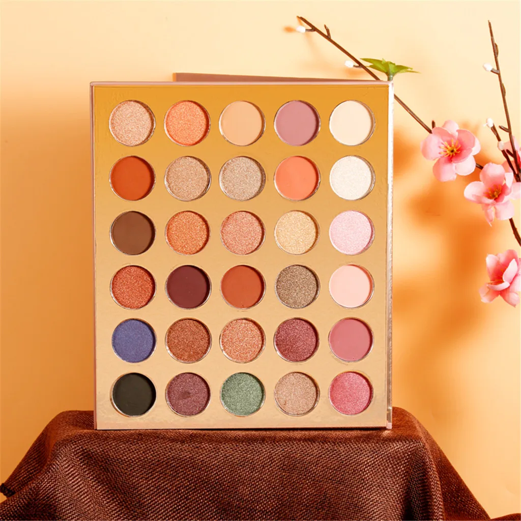 New 30 Color Eyeshadow Eye Shadow makeup Palette Baked Shimmer Matte nude Powder Gleam Natural Long Lasting Waterproof Cosmetics |