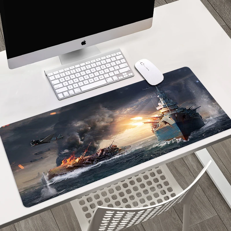 gaming large mouse pad world of warship gamer laptop mouse pad mats office desk resting surface mat game keyboard desk mats free global shipping