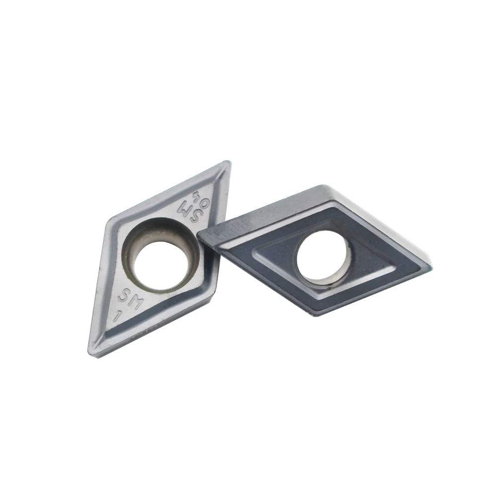 20 шт. DCMT11T304 SM IC907 внутренний токарный инструмент dcmt 11t304 твердосплавные вставки токарный станок резец инструмент токарная вставка