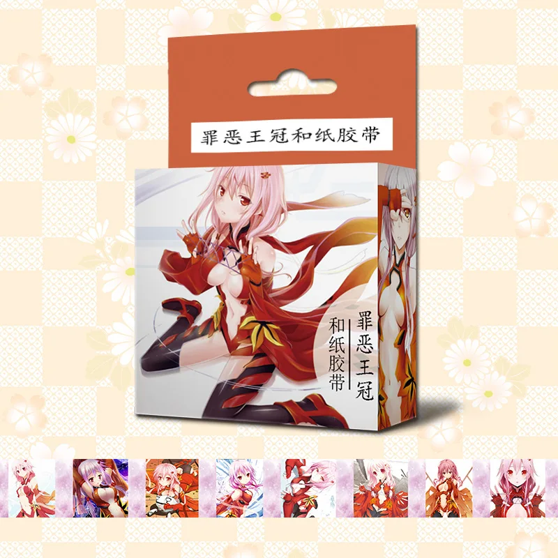 10 коробок/лот аниме виновная Корона васи лента клейкая игрушка GC Yuzuriha Inori