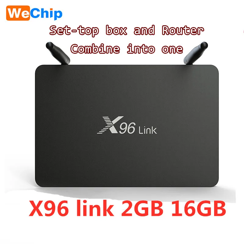 X96 ссылка Android двойной WI-FI ТВ контейнер под элемент питания 2 Гб оперативной памяти