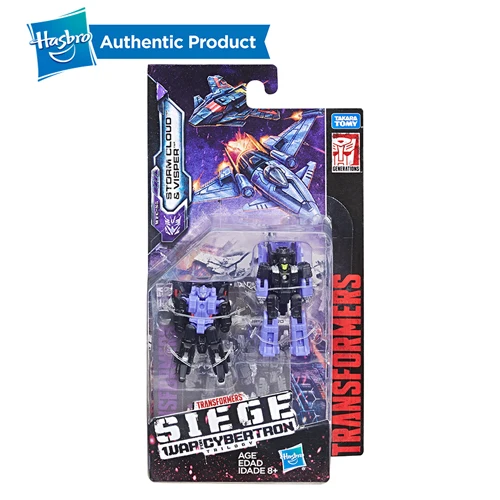 AIRSTRIKE Hasbro Трансформеры игрушки поколения войны для Cybertron Siege Micromaster WFC-S18 Soundwave Spy Patrol 2-pack фигурка - Цвет: AIRSTRIKE