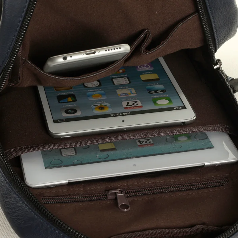 2020 Новая модная мужская сумка-мессенджер из искусственной кожи Портфолио для