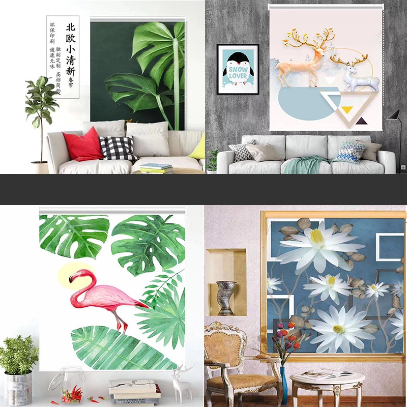 100% светонепроницаемые жалюзи огнеупорная ткань система сверления занавески на