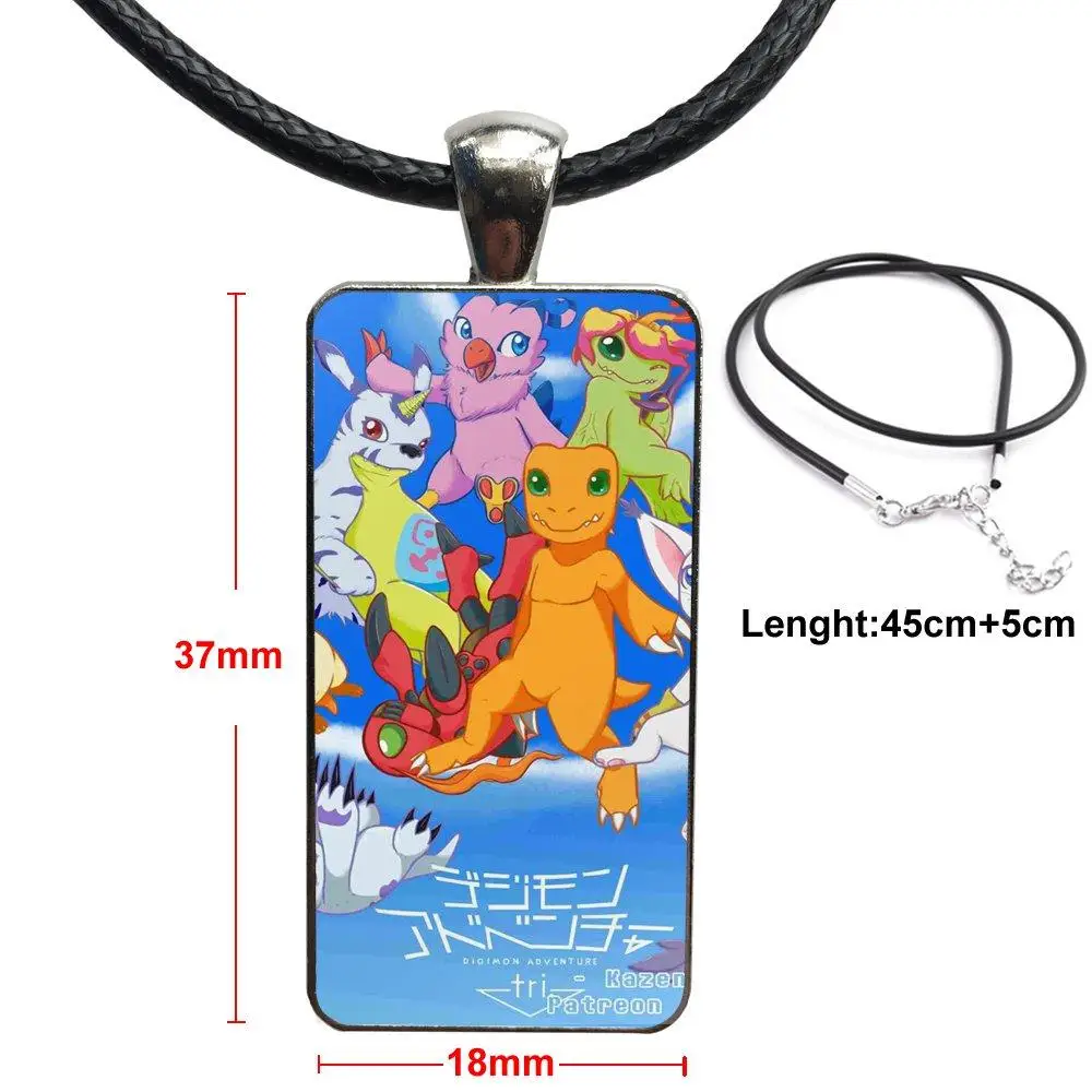 Мультяшные Digimon Приключения три дизайна Модные Винтажные стеклянные женские