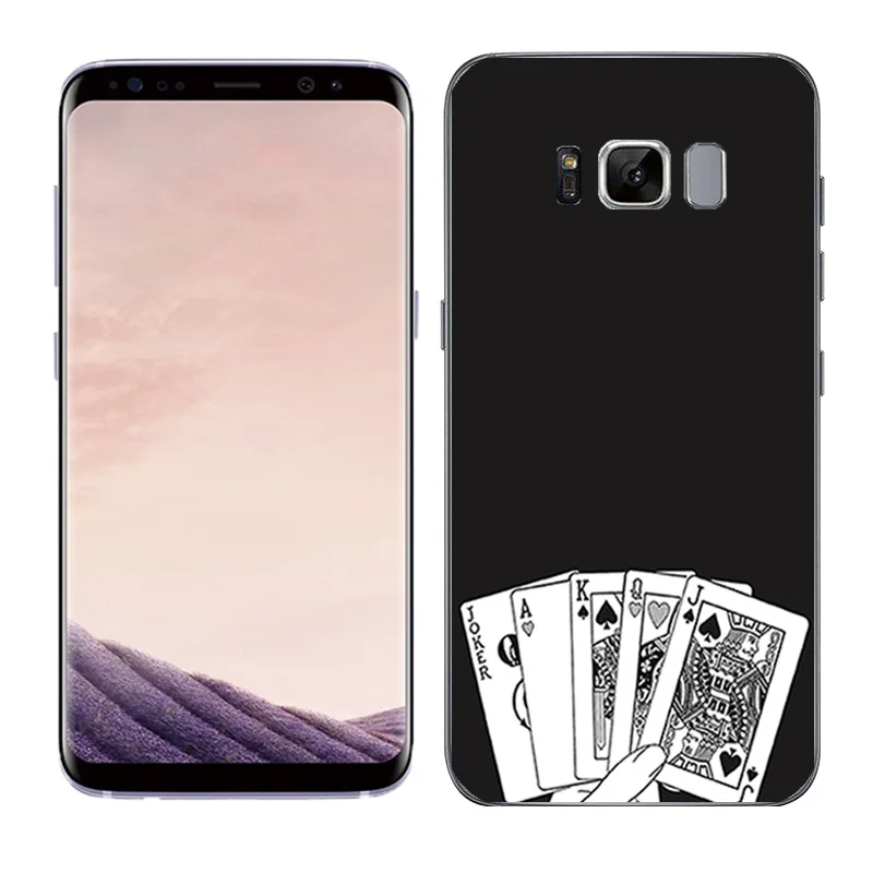 Чехол для телефона Samsung Galaxy S8 G950 G950F G9500 SM-G9500 мягкий силиконовый чехол из ТПУ с