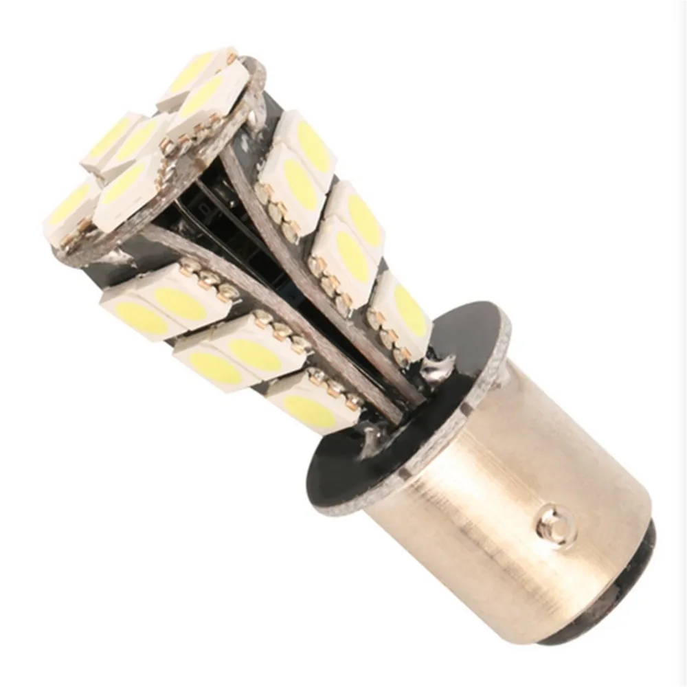 Комплект из 2 предметов Автомобильные фары парковка лампы 1156 BA15S 21W SMD 5050 Янтарный/белый CANBUS OBC без ошибок автомобиля светодиодный светильник лампы 12V