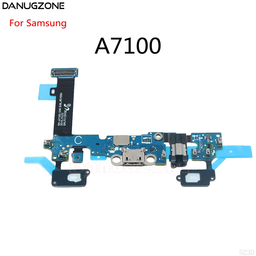 USB-коннектор для зарядного порта док-станция с гнездом гибкий кабель Samsung A3 A5 A7 2016