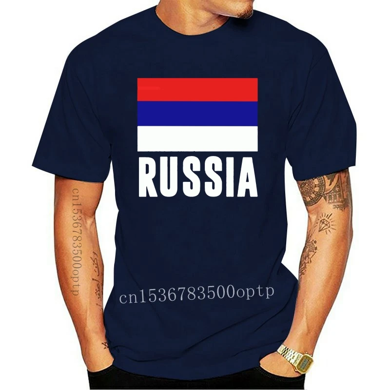 

New The 2021 Fashion Russia Flag Vintage T-Shirt Man Kawaii Fitness Boy Girl Tshirts Black Clothes 2021 Tee Shirt