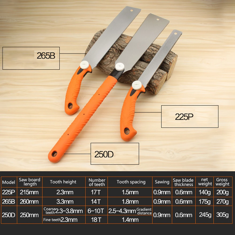 

Hand Pull Saw Household Manual Saw Wood Cutter Saw Furniture Decoration Tenon Wood Bamboo Plastic Cutting Woodworking Tools