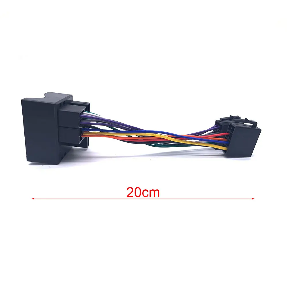 Автомобильное CD-радио ISO соединитель жгут проводов адаптер кабеля для Opel Corsa Meriva