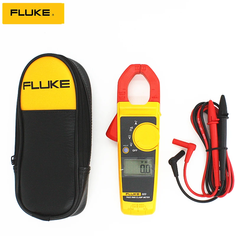 Fluke 323/324/325 цифровой истинного среднеквадратичного значения переменного тока постоянного тока высокой точности клещи F323 F324 F325