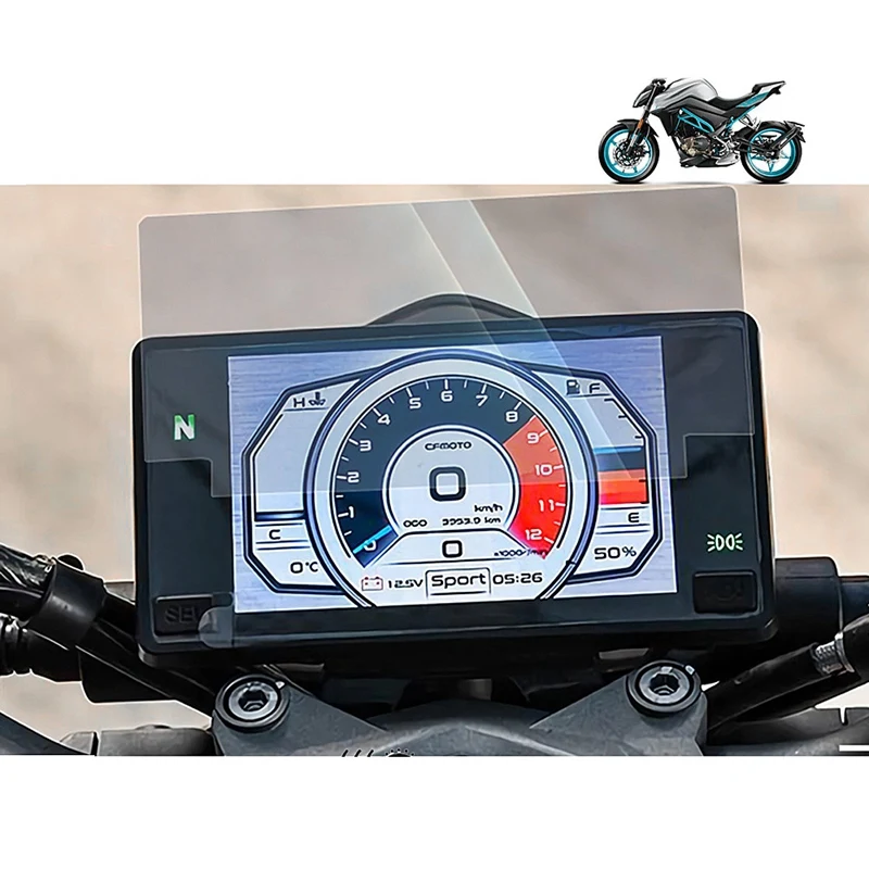 

Motorcycle Cluster Scratch Protection Film Screen Protector for CFMOTO 250SR NK GT