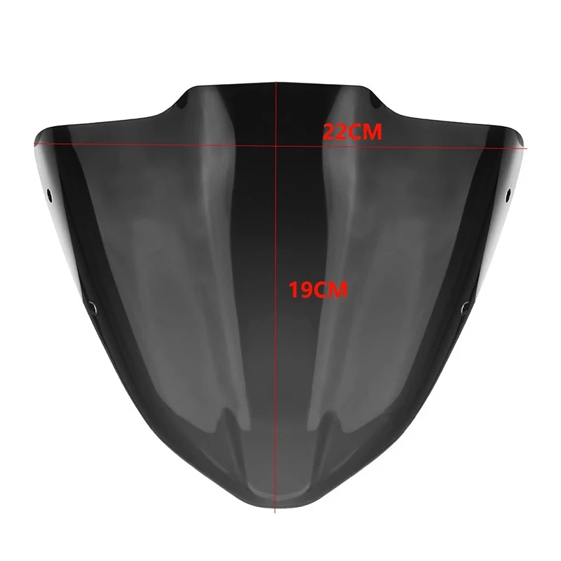 

Motorcycle Headlight Windshield Windscreen Wind Deflector for Yamaha MT-09 MT09 FZ-09 2017 2018 2019 2020