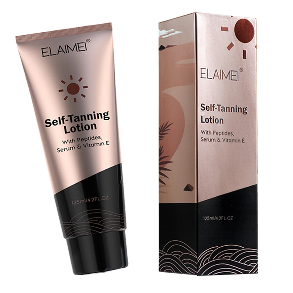 Лосьон для самозагара органический натуральный бронзирующий питательный лосьон