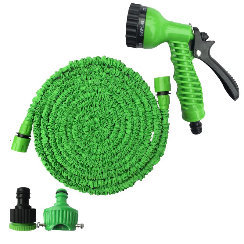 

Шланг для сада, шланг для воды 25-150 футов, расширяемый волшебный шланг, 7 узоров, водяной пистолет, набор для полива на открытом воздухе