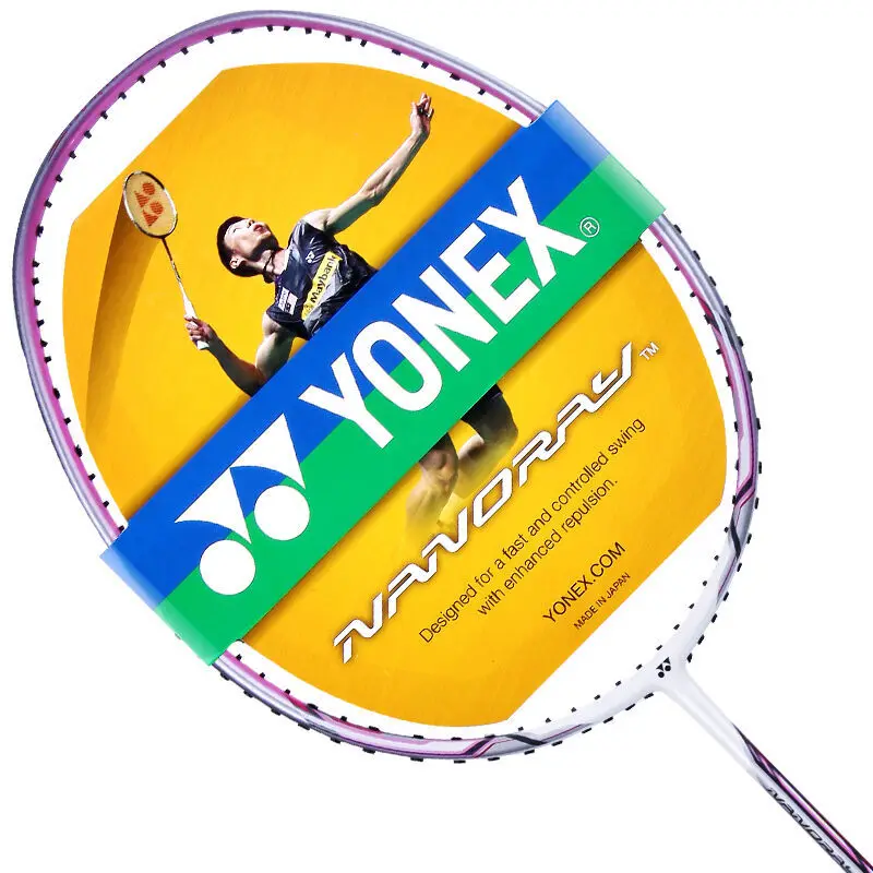 Ракетка для бадминтона Yonex Nanoray Nr10f Yy 4u легкая ракетка нападения из углеродного