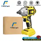 Беспроводной ударный гайковерт 12, Электрический гаечный ключ, бесщеточная аккумуляторная электрическая отвертка, электроинструмент, дрель для батареи 18 в