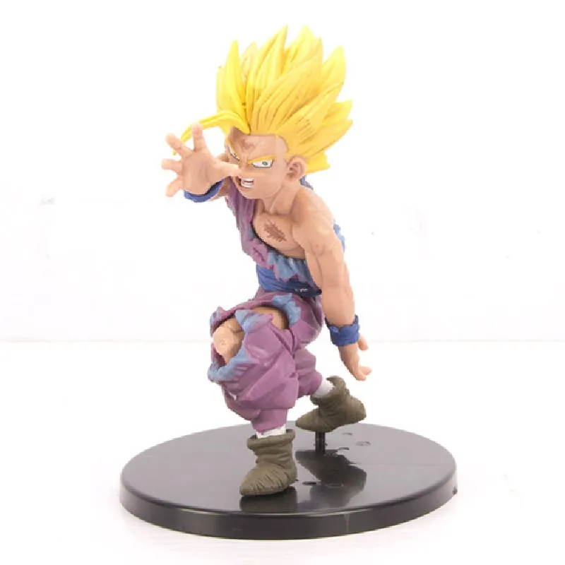 Аниме фигурки Bandai Dragon Ball Z сон Гохан ПВХ игрушки модель супер сайян 13 см Детская