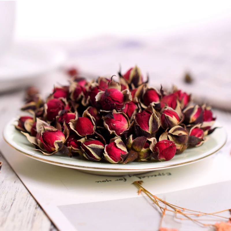 

2021 new China Yunnan Rose bud health care Fragrant Phnom Penh Rose 100% Natural Flower ,dried rose flowers,200g
