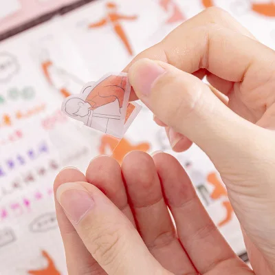 Бумажные стикеры для скрапбукинга Mohamm Life A никто повседневной жизни милой