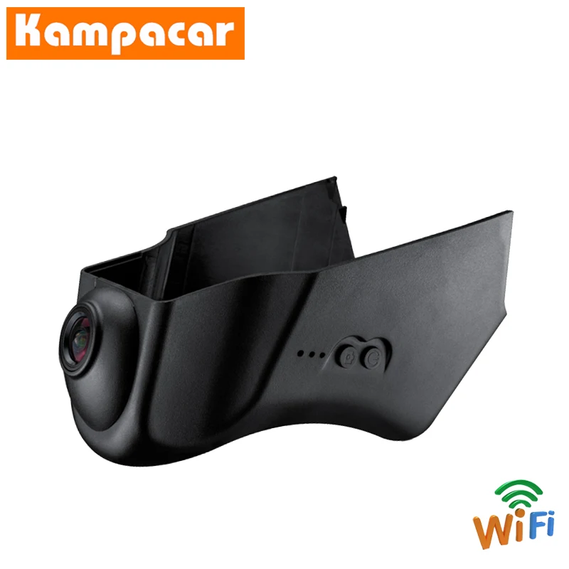 Kampacar автомобильный Wifi DVR Dash камеры видео-Рекордеры для Jaguar F-TYPE XE XJL HD 1080P двойной объектив Автомобильная Камера авто два видеорегистратора