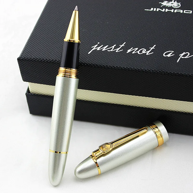JINHAO 159, черная Золотая клипса, роскошная, улучшенная, для бизнеса, офиса, для подписи, Ручка-роллер, новые, письменные принадлежности офисная, шариковая ручка - Цвет: O