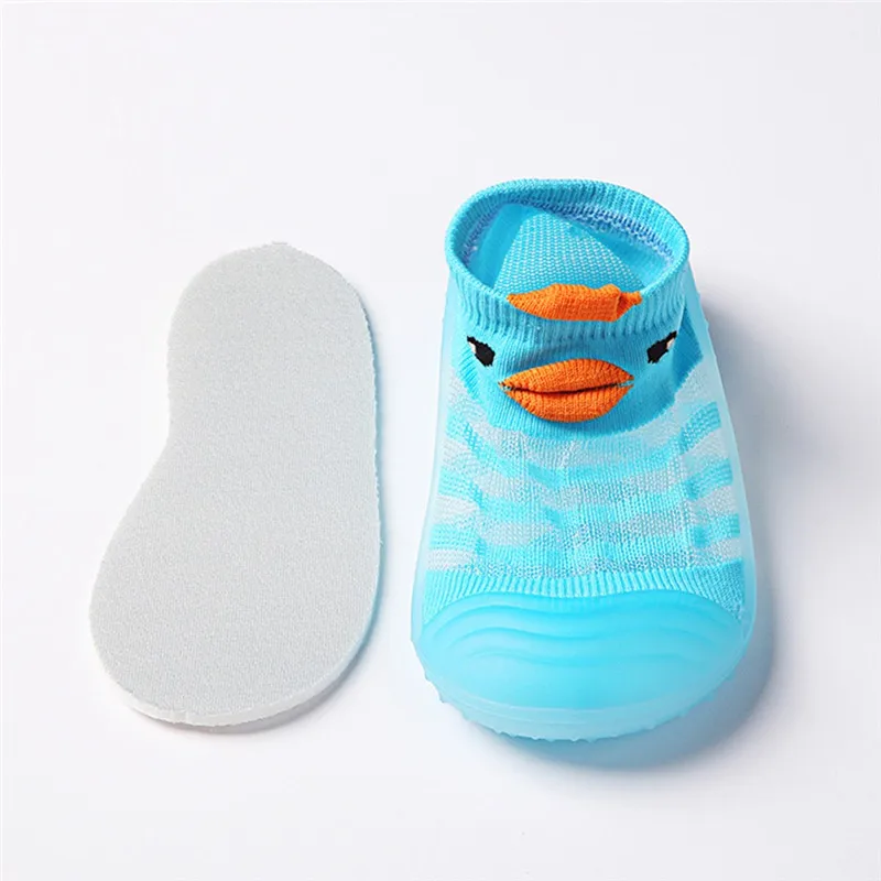 

Summer Infant Toddler Shoes Girls Boys Casual Knitted Shoes Soft Cartoon Comfortable Non-slip Kid Baby First Walkers Shoes