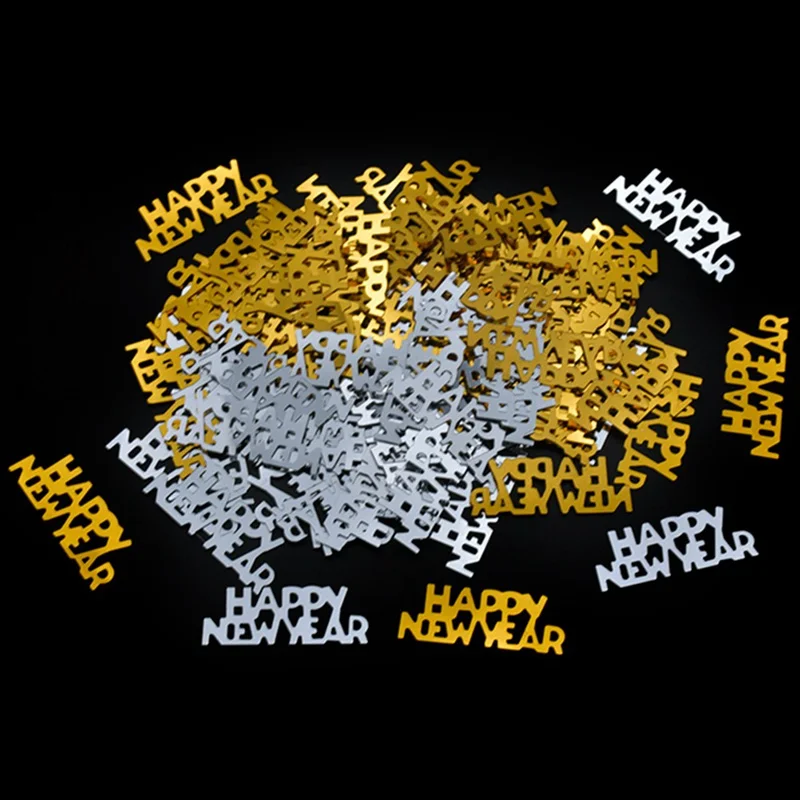 15 г разноцветного сверкающие 2020 дерево счастливого новогоднее рождественское