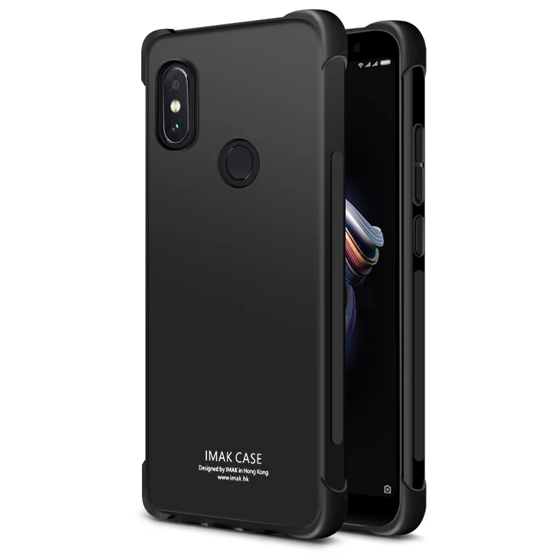 IMAK углы подушка безопасности ударопрочный чехол для Xiaomi Redmi Note 5 Pro Мягкий ТПУ Note5