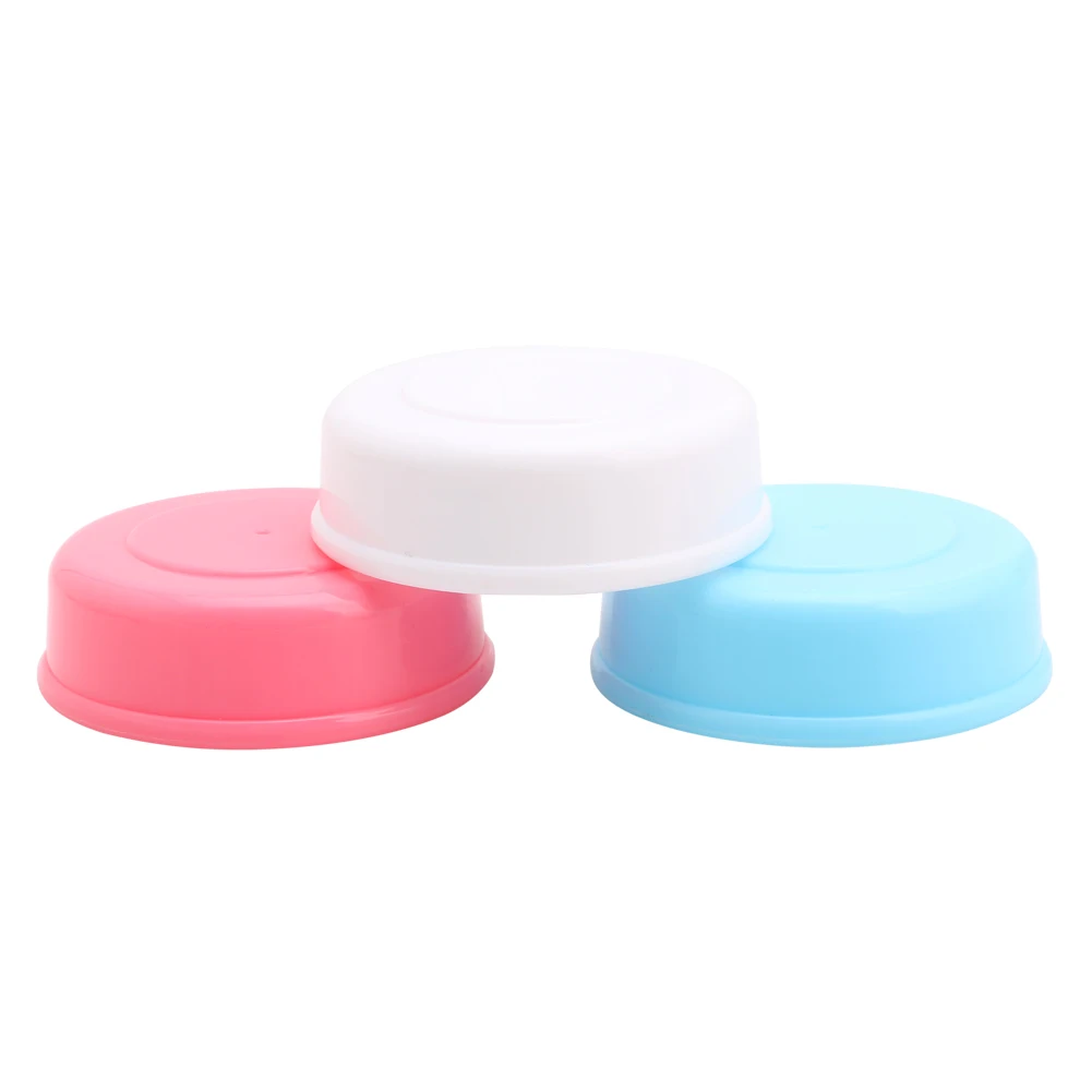 Baby Bottle Lid Covers Solid Color Beverage Can Protector Plastic Can Covers Beer Bottle Cap Tin Can Soda Coke Cap