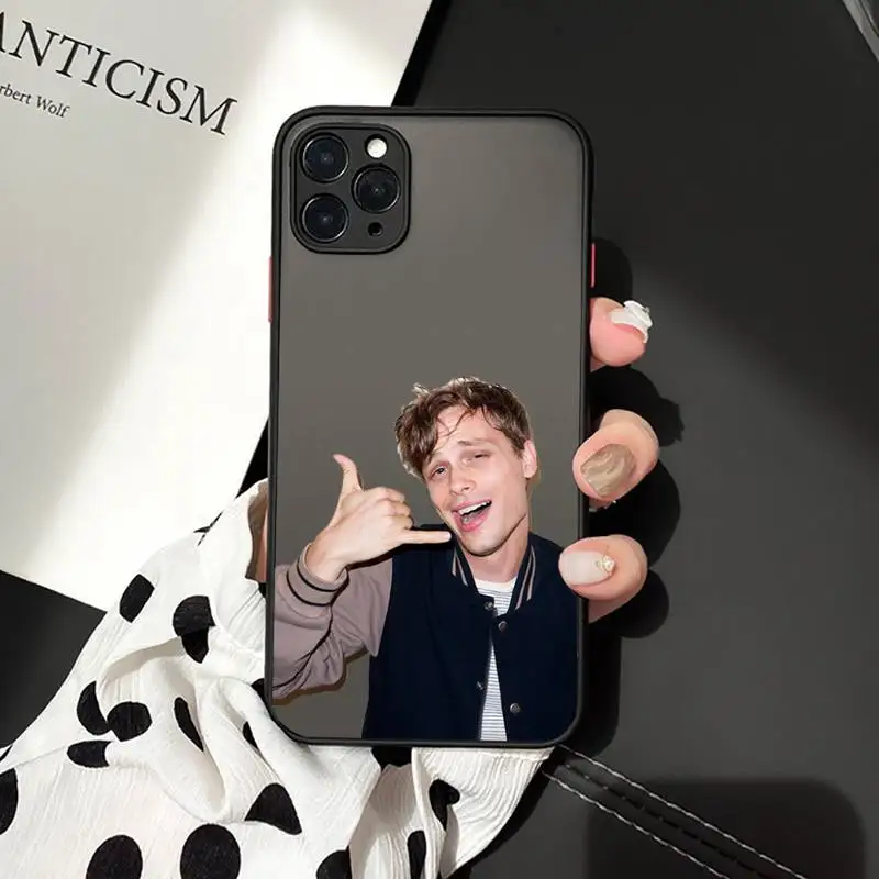 

Matthew Gray Gubler Phone Case Matte Transparent for iPhone 7 8 11 12 s mini pro X XS XR MAX Plus cover funda