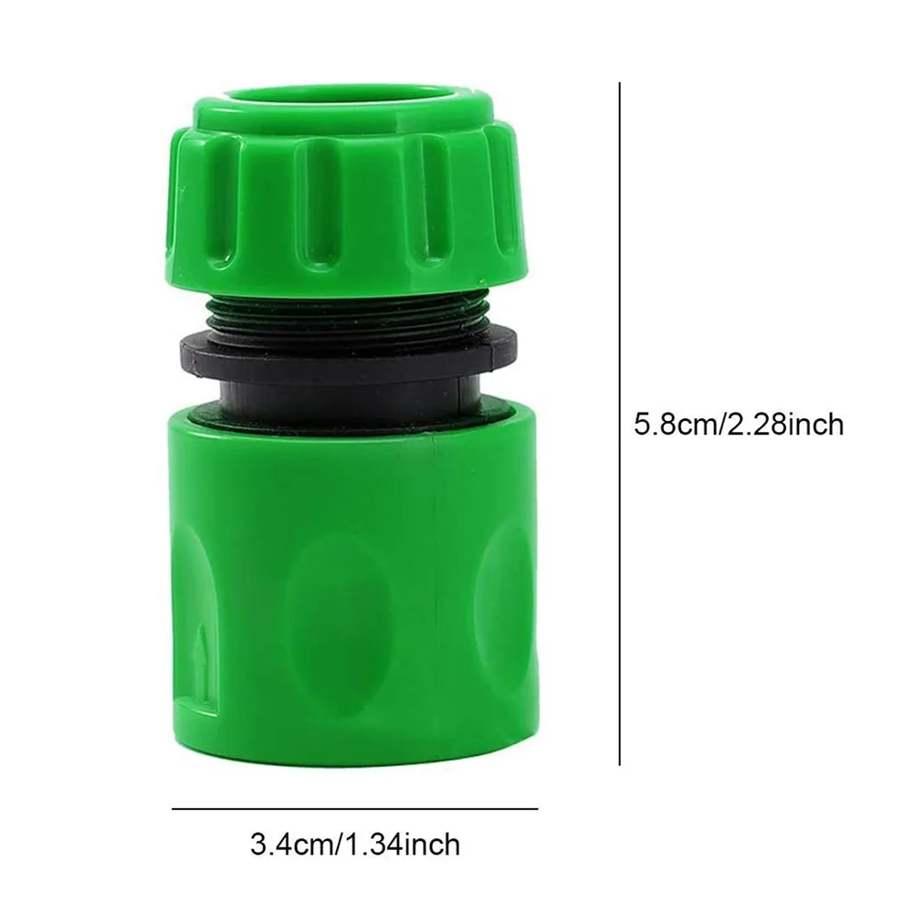 

1/2 Inch Plastic Quick Connector Coupling Adapter Set for Garden Watering Hose