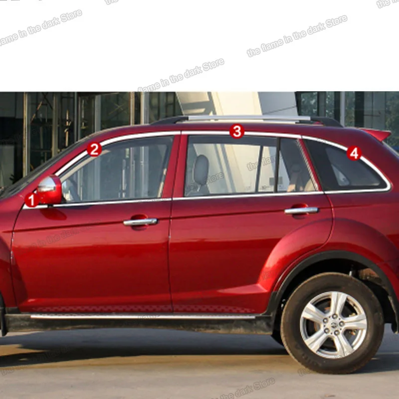Стеклоподъемник lsrtw2017 из нержавеющей стали 304 для lifan x60 2011 2012 2013 2014 2015 2016 2017
