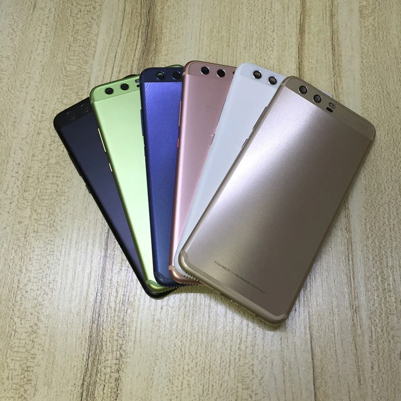 90% Новая Металлическая задняя крышка чехол для Huawei P10 задняя Корпус для P10 плюс Батарея покрывающая телефон по всей поверхности+ боковых кнопок+ Камера Стекло VTR-AL00 VTR-L09 VTR-L29