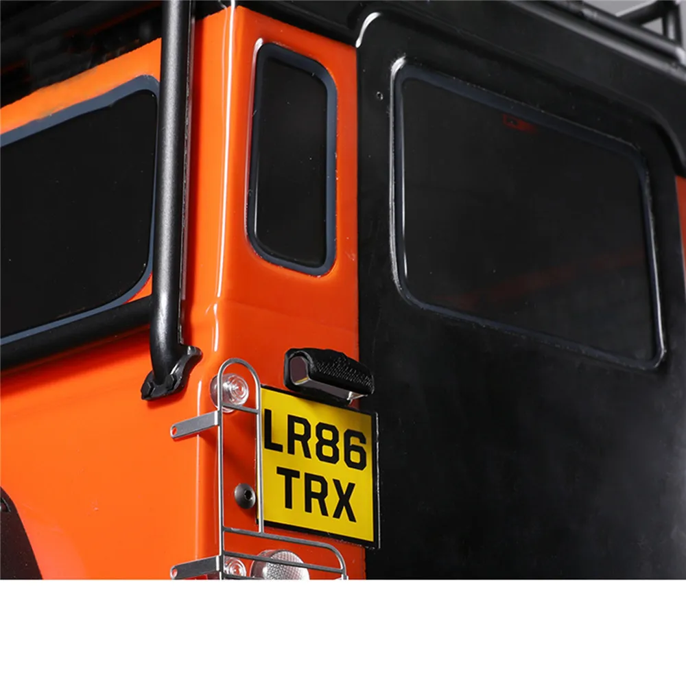 Светильник, светильник для поиска 1:10 TRAXXAS TRX4 Defender Wrangler 90046 км2, имитация заднего номерного знака, светильник RC, запчасти для автомобилей