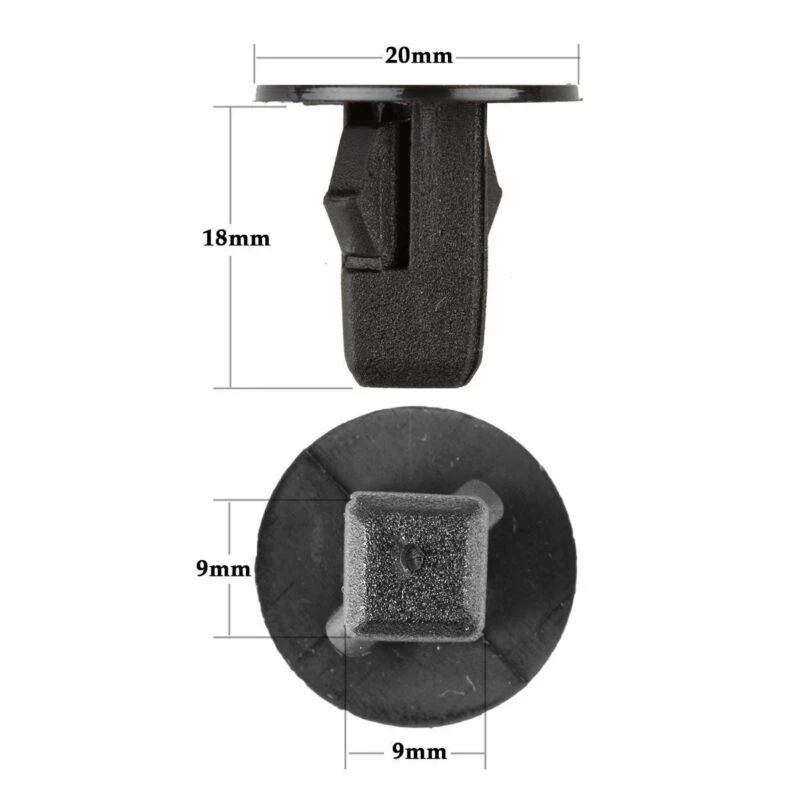 

For Toyota Lexus Fasteners Clip Hood Bumper Exterior Moulding Set Side panel