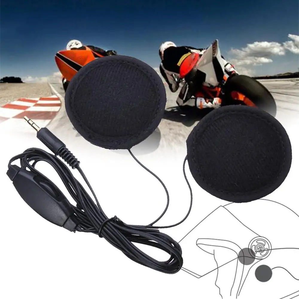 CS 083 Универсальный Пластик гарнитура шлем Mp3 наушники GPS навигации 3 5 мм разъем для