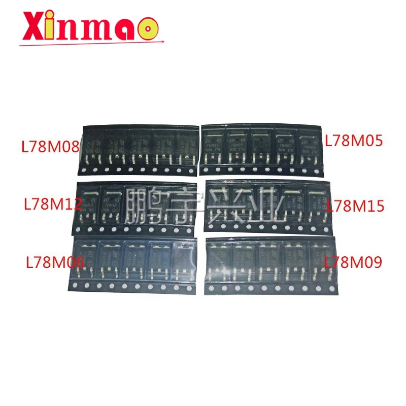 30 шт. = 6 видов * 5 252 транзистор комплект 78M05 78M06 78M08 78M09 78M12 78M15 каждые шт.|Производство