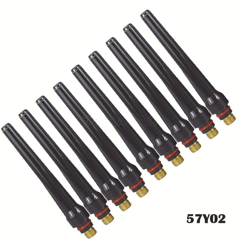 5Pcs/10Pcs TIG Welding 57Y02 Long Back Cap for Torch wp 17 18 26 Series Tig ConsumablesWelding Soldering Supplies | Инструменты
