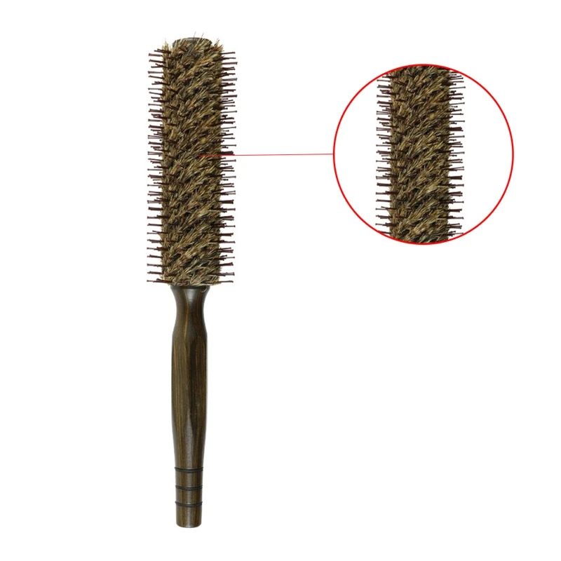 

1 Pcs High Temperature Resistant Anti-Static Bristle Curly Hair Comb Cylinder Roller Comb
