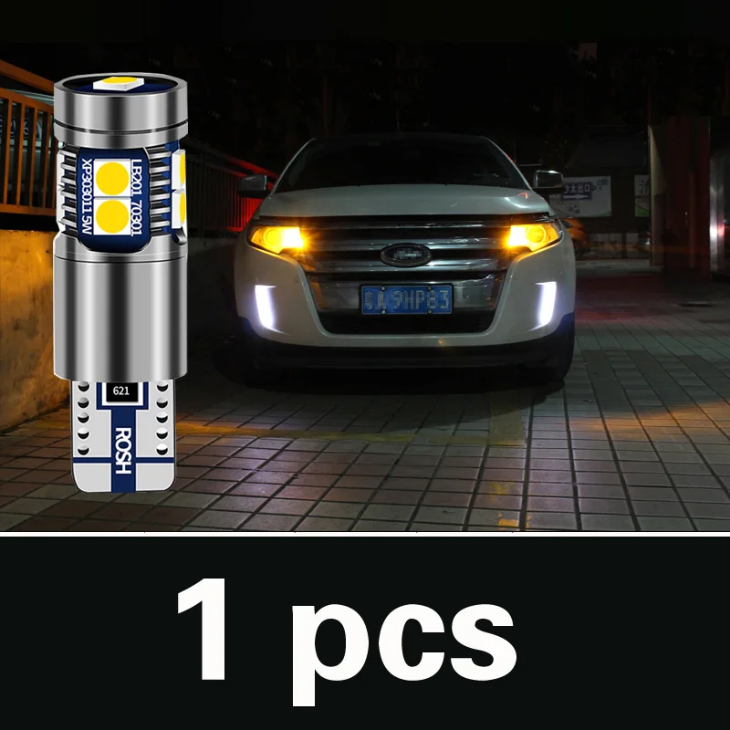 

1 шт., автомобильная светодиодная лампа W5W T10 Canbus для ford fiesta mondeo mk4 mk5 focus 2 3 mk1 mk2 mk3 mazda 3 6 gg gh 2 8 5