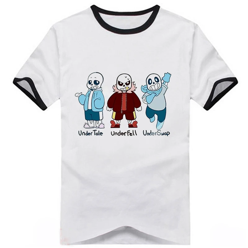 Лидер продаж Подлинная Рубашка для игр фриск Санс Чара унисекс игра ролевая